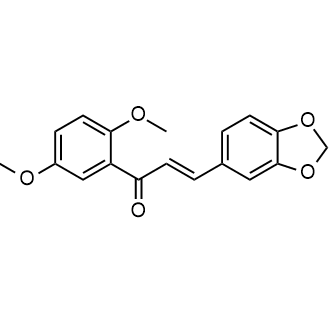 (2E)-3-(2H-1,3-Benzodioxol-5-yl)-1-(2,5-dimethoxyphenyl)prop-2-en-1-one|CS-0123505
