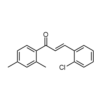 (2E)-3-(2-Chlorophenyl)-1-(2,4-dimethylphenyl)prop-2-en-1-one|CS-0123750