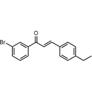 (2E)-1-(3-Bromophenyl)-3-(4-ethylphenyl)prop-2-en-1-one|CS-0123809