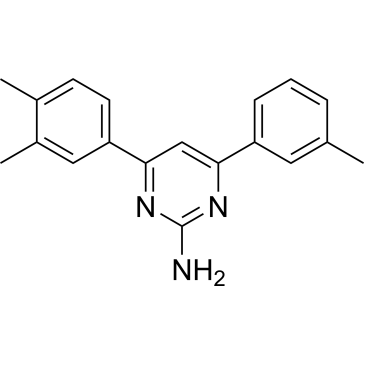 4-(3,4-Dimethylphenyl)-6-(3-methylphenyl)pyrimidin-2-amine|CS-0123926