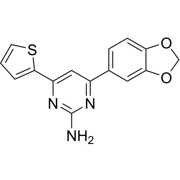 4-(2H-1,3-benzodioxol-5-yl)-6-(thiophen-2-yl)pyrimidin-2-amine|CS-0123935