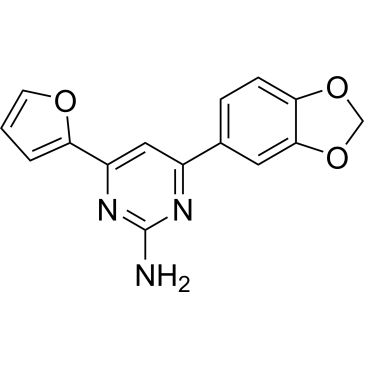 4-(2H-1,3-benzodioxol-5-yl)-6-(furan-2-yl)pyrimidin-2-amine|CS-0123942