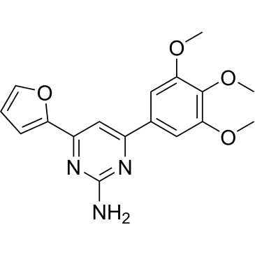 4-(Furan-2-yl)-6-(3,4,5-trimethoxyphenyl)pyrimidin-2-amine|CS-0123948