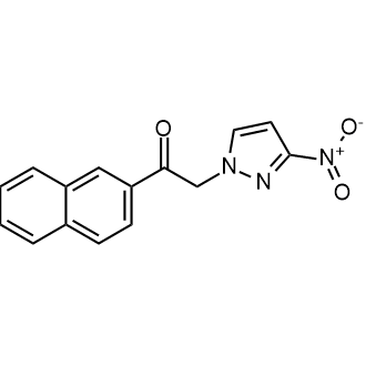 1-(Naphthalen-2-yl)-2-(3-nitro-1h-pyrazol-1-yl)ethan-1-one|CS-0123965