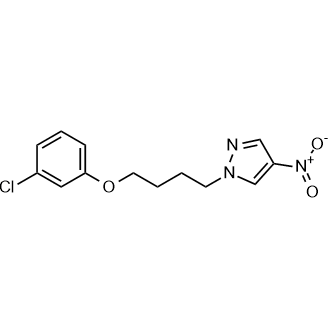 1-[4-(3-Chlorophenoxy)butyl]-4-nitro-1h-pyrazole|CS-0124110