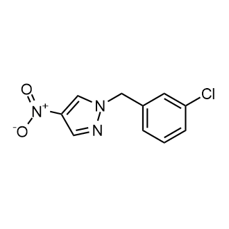 1-[(3-Chlorophenyl)methyl]-4-nitro-1h-pyrazole|CS-0124146