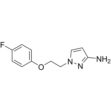 1-[2-(4-Fluorophenoxy)ethyl]-1h-pyrazol-3-amine|CS-0124164