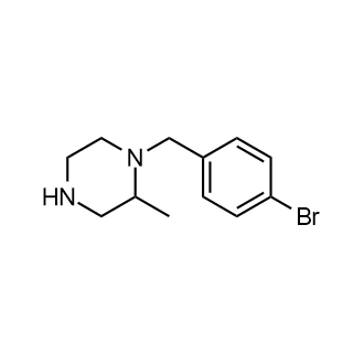1-[(4-Bromophenyl)methyl]-2-methylpiperazine|CS-0124335