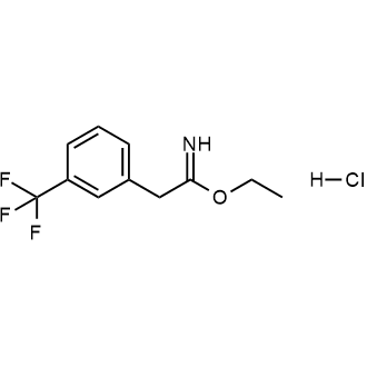 Ethyl 2-[3-(trifluoromethyl)phenyl]ethanimidate hydrochloride|CS-0124520