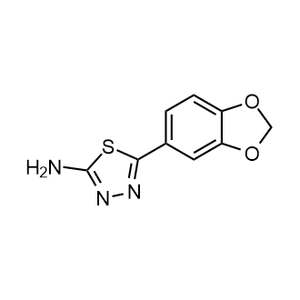 5-(2H-1,3-benzodioxol-5-yl)-1,3,4-thiadiazol-2-amine|CS-0124537