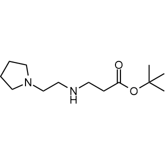 tert-Butyl 3-{[2-(pyrrolidin-1-yl)ethyl]amino}propanoate|CS-0124696