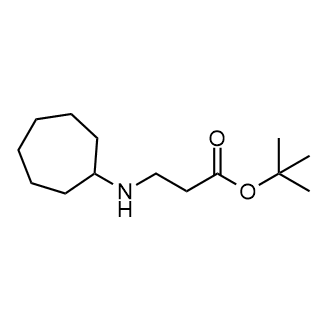 tert-Butyl 3-(cycloheptylamino)propanoate|CS-0124734