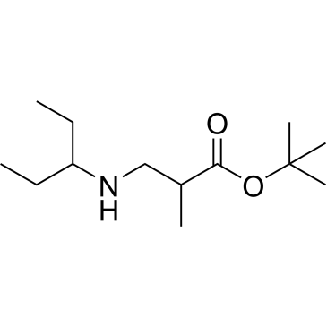 tert-Butyl 2-methyl-3-[(pentan-3-yl)amino]propanoate|CS-0124795