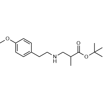 tert-Butyl 3-{[2-(4-methoxyphenyl)ethyl]amino}-2-methylpropanoate|CS-0124820