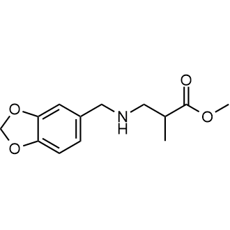 Methyl 3-{[(2h-1,3-benzodioxol-5-yl)methyl]amino}-2-methylpropanoate|CS-0124876