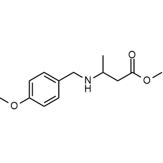 Methyl 3-{[(4-methoxyphenyl)methyl]amino}butanoate|CS-0124907