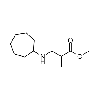 Methyl 3-(cycloheptylamino)-2-methylpropanoate|CS-0124921
