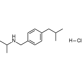 {[4-(2-Methylpropyl)phenyl]methyl}(propan-2-yl)amine hydrochloride|CS-0125129