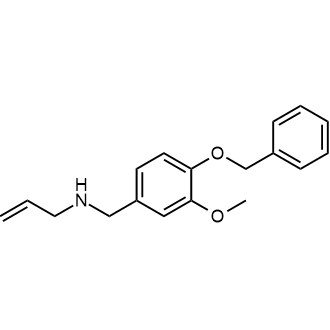 {[4-(Benzyloxy)-3-methoxyphenyl]methyl}(prop-2-en-1-yl)amine|CS-0125417