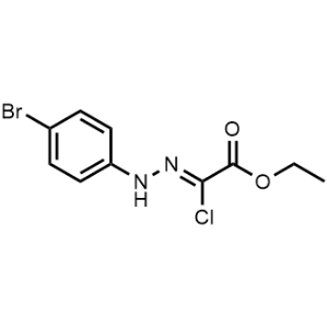 Ethyl (2Z)-2-[2-(4-bromophenyl)hydrazin-1-ylidene]-2-chloroacetate|CS-0125890