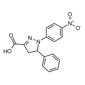 1-(4-Nitrophenyl)-5-phenyl-4,5-dihydro-1h-pyrazole-3-carboxylic acid|CS-0125947