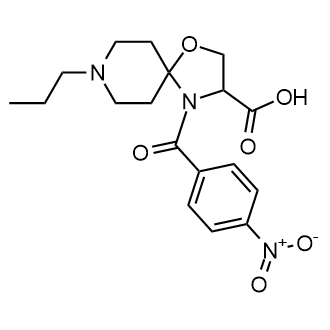 4-(4-Nitrobenzoyl)-8-propyl-1-oxa-4,8-diazaspiro[4.5]decane-3-carboxylic acid|CS-0126207