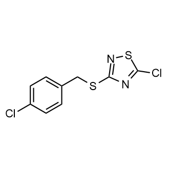 5-Chloro-3-{[(4-chlorophenyl)methyl]sulfanyl}-1,2,4-thiadiazole|CS-0126405
