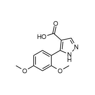 5-(2,4-Dimethoxyphenyl)-1h-pyrazole-4-carboxylic acid|CS-0126470