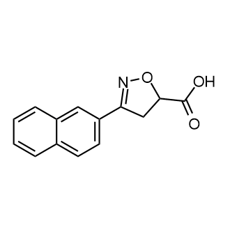 3-(Naphthalen-2-yl)-4,5-dihydro-1,2-oxazole-5-carboxylic acid|CS-0126562