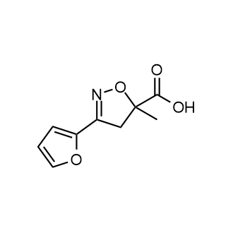 3-(Furan-2-yl)-5-methyl-4,5-dihydro-1,2-oxazole-5-carboxylic acid|CS-0126570