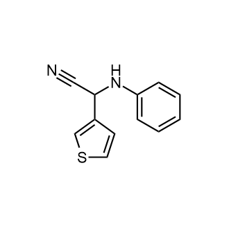 2-(Phenylamino)-2-(thiophen-3-yl)acetonitrile|CS-0126780