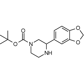 tert-Butyl 3-(2h-1,3-benzodioxol-5-yl)piperazine-1-carboxylate|CS-0126887