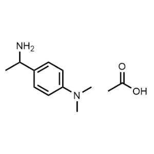 4-(1-Aminoethyl)-n,n-dimethylaniline; acetic acid|CS-0127004