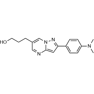 3-{2-[4-(Dimethylamino)phenyl]pyrazolo[1,5-a]pyrimidin-6-yl}propan-1-ol|CS-0127084