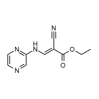 Ethyl (2e)-2-cyano-3-[(pyrazin-2-yl)amino]prop-2-enoate|CS-0127247