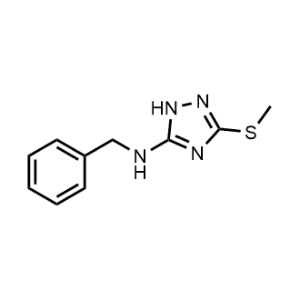 N-Benzyl-3-(methylsulfanyl)-1h-1,2,4-triazol-5-amine|CS-0127432