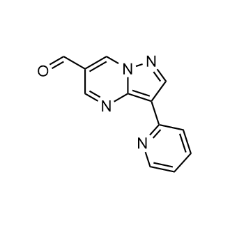 3-(Pyridin-2-yl)pyrazolo[1,5-a]pyrimidine-6-carbaldehyde|CS-0127460
