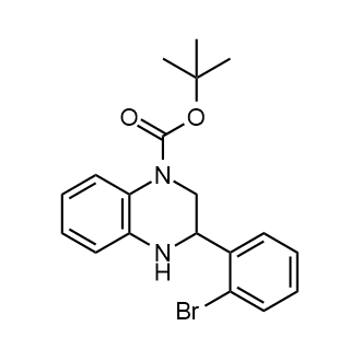 tert-Butyl 3-(2-bromophenyl)-1,2,3,4-tetrahydroquinoxaline-1-carboxylate|CS-0127521