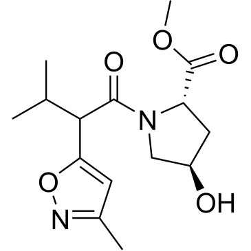 (2S,4R)-Methyl 4-hydroxy-1-(3-methyl-2-(3-methylisoxazol-5-yl)butanoyl)pyrrolidine-2-carboxylate|CS-0127548