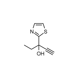 3-(Thiazol-2-yl)pent-1-yn-3-ol|CS-0127728