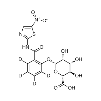 Tizoxanide-d4 glucuronide
