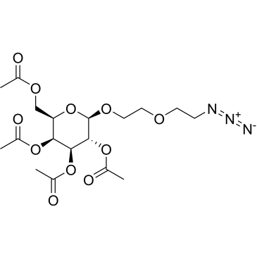 β-D-tetraacetylgalactopyranoside-PEG1-N3|CS-0128147