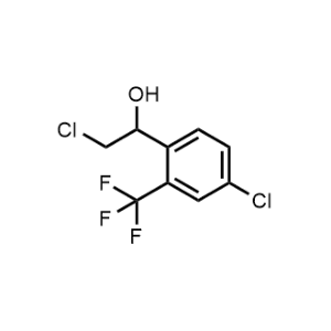 2-Chloro-1-(4-chloro-2-(trifluoromethyl)phenyl)ethan-1-ol|CS-0128180