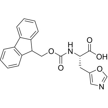 (S)-2-((((9H-Fluoren-9-yl)methoxy)carbonyl)amino)-3-(oxazol-5-yl)propanoic acid|CS-0128588