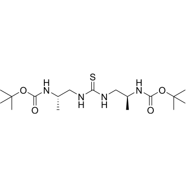 di-tert-Butyl ((2S,2'S)-(thiocarbonylbis(azanediyl))bis(propane-1,2-diyl))dicarbamate|CS-0128975
