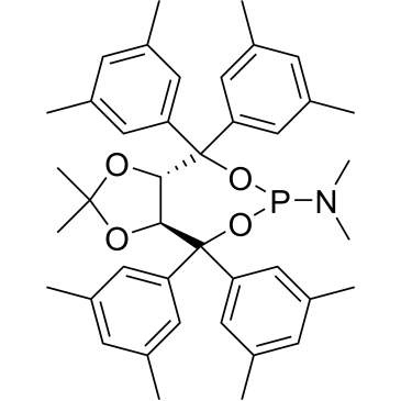 (1S,7S)-4-Dimethylamino-9,9-dimethyl-2,2,6,6-tetrakis(3,5-dimethylphenyl)-3,5,8,10-tetraoxa-4-phosphabicyclo[5.3.0]decane|CS-0129009