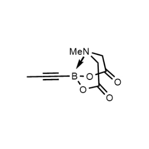 4-Methyl-8-(prop-1-yn-1-yl)dihydro-4λ4,8λ4-[1,3,2]oxazaborolo[2,3-b][1,3,2]oxazaborole-2,6(3H,5H)-dione|CS-0129633