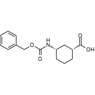 rel-(1R,3S)-3-(((Benzyloxy)carbonyl)amino)cyclohexane-1-carboxylic acid|CS-0130567