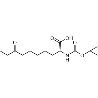 (S)-2-((tert-Butoxycarbonyl)amino)-8-oxodecanoic acid|CS-0130646
