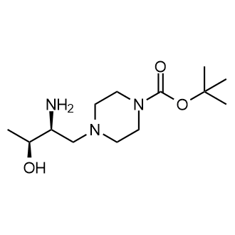 tert-Butyl 4-((2S,3S)-2-amino-3-hydroxybutyl)piperazine-1-carboxylate|CS-0130678